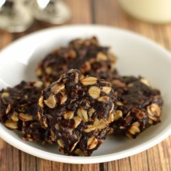 Chocolate Peanut Butter No Bake Cookie