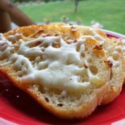 Pan Toasted Garlic Bread