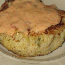 Crab Cakes With Roasted Pepper Remoulade Sauce
