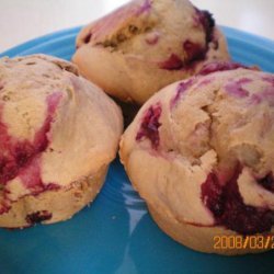 Raspberry and Coffee Muffins