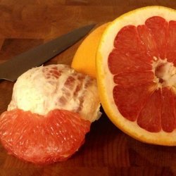 Roasted Salmon With Shallot Grapefruit Sauce