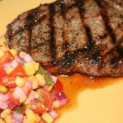 Steak With Tomato Salsa