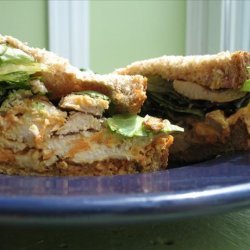 Chicken Sandwiches With Carrot-Ginger Slaw