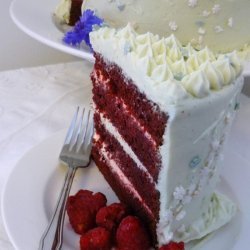 Red Raspberry Cake