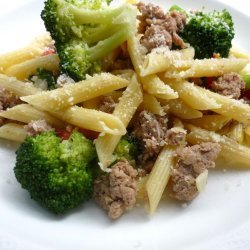 Penne With Broccoli and Tomatoes