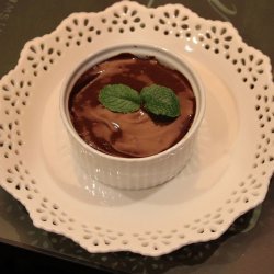 Chocolate-Mint Pots De Creme