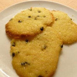 Passionfruit Shortbread Cookies