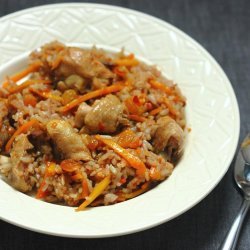 Rice With Chicken and Carrots