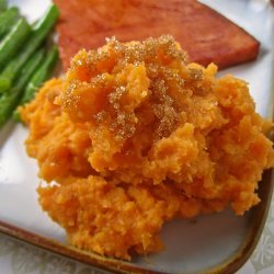 Candied Sweet Mashed Potatoes