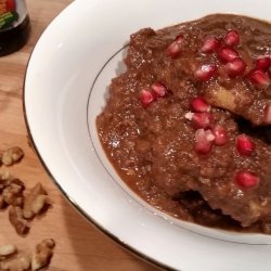 Persian Chicken W/Pomegranate and Walnuts