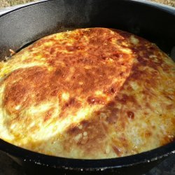 Artichoke Cheese Oven Omelet