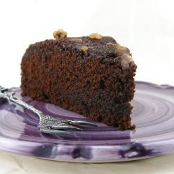 Chocolate-Pecan Upside-Down Cake