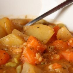 Lancashire Roots and Beans Soup