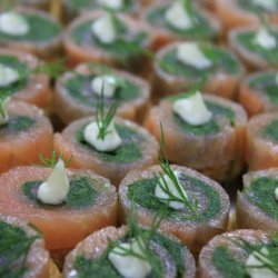 Salmon Roulade With Spinach