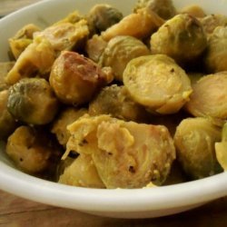 Slow Cooker Dijon Brussels Sprouts