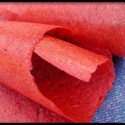 Passion Strawberry Fruit Leather - Dehydrator Roll-Ups