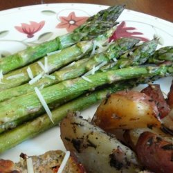 Old-Style Mustard and Rosemary Asparagus
