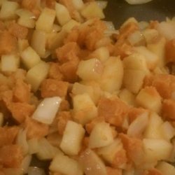 Sweet Potato and Apple Hash