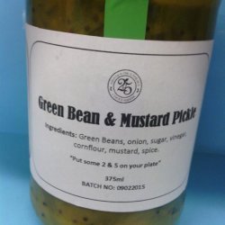 Mustard Bean Pickles