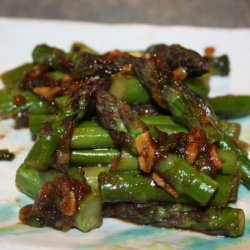 Stir Fried Broccoli With Ginger and Hoisin Sauce