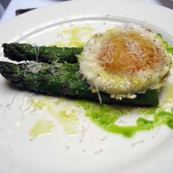 Asparagus and Egg Breakfast.