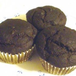 Chocolate Super Flax Cupcakes
