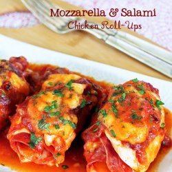 Mozzarella Chicken Roll Ups
