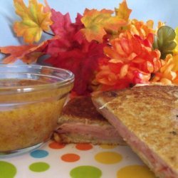 Ham & Manchego Panini With Dipping Sauce
