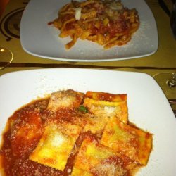 Ricotta and Tomato Fettuccine