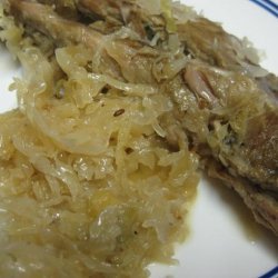 Spareribs and Sauerkraut