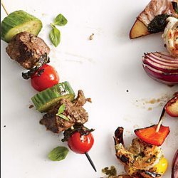 Lamb Kebabs With Mint