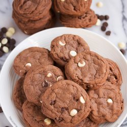 Three Chocolate Cookies