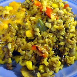 Wild Rice and Beef Casserole