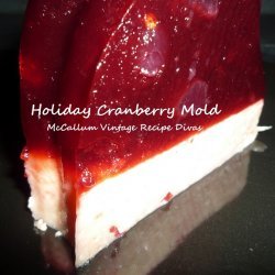 Holiday Cranberry Mold