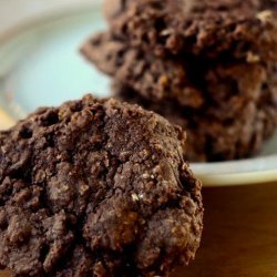 Low fat chocolate oatmeal cookies