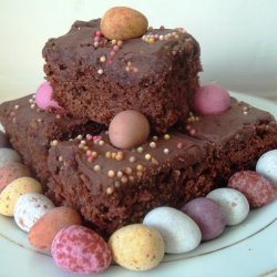 The Best Easter Chocolate Brownies Ever!