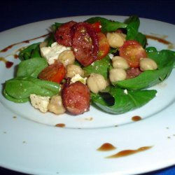Chorizo and Chickpea Salad