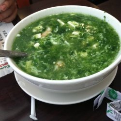 Spinach and Shrimp Soup