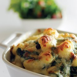 Creamy Baked Spinach