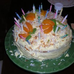 Apricot Cream Cake
