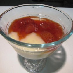 Strawberry Margarita Dessert Sauce