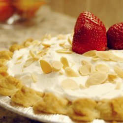 Strawberry Almond Cream Pie