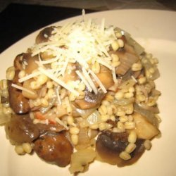 Mushroom Barley Risotto