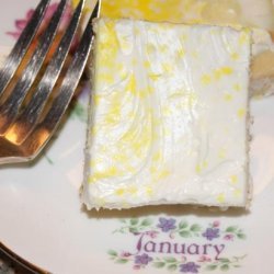 Lemon Squares With Cream Cheese