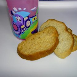 Zwieback Toast (Teething Cookies)