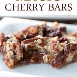 Chocolate Cherry  Bars
