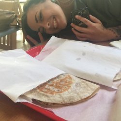 S'mores- in Tortillas