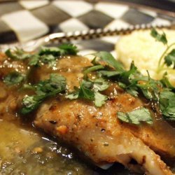 Blackened Fish With Salsa Verde (Low Carb)