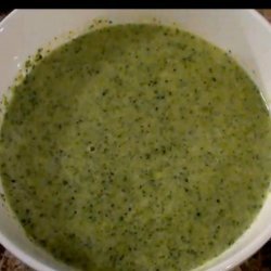 Broccoli Gruyere Soup