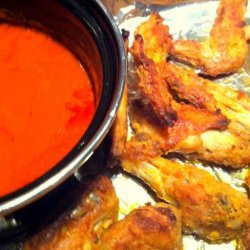 Healthier Boiled and Broiled Buffalo Chicken Wings
